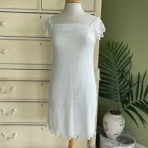 Lilly Pulitzer White Jade Dress size small - Picture 5 of 9